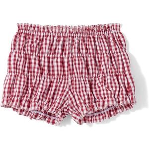 Red Gingham Y2k Women's Boxer Shorts Bloomers